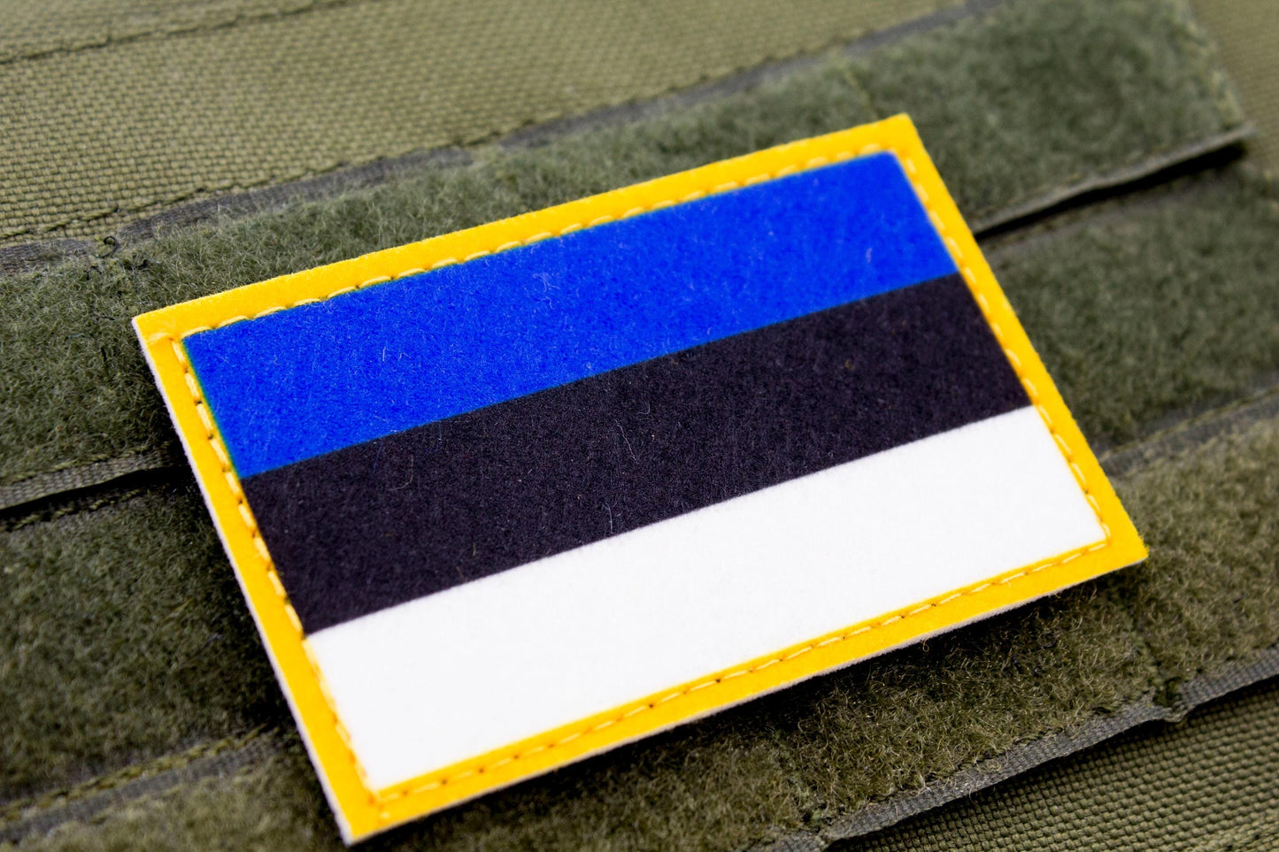 Estonia flag hook and loop patch Eesti lipp