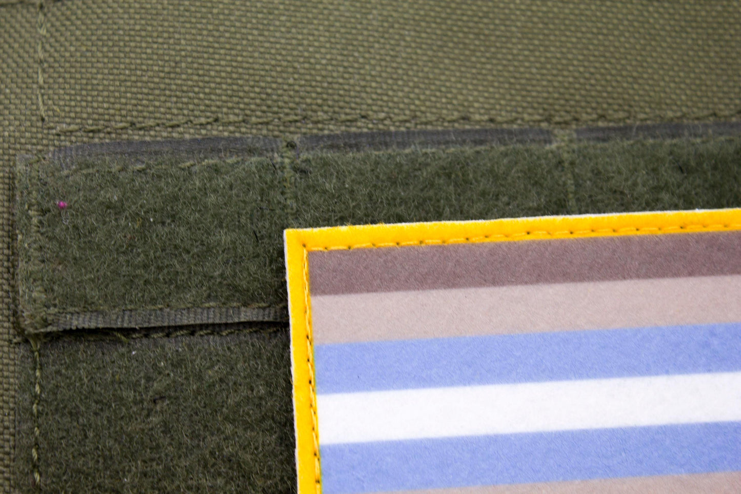 LGBTQ Demiboy flag hook and loop patch