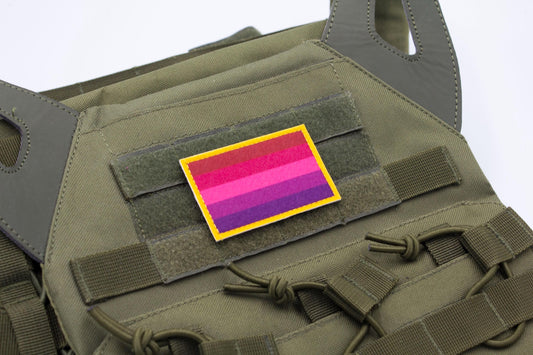 LGBTQ Aceflux flag hook and loop patch