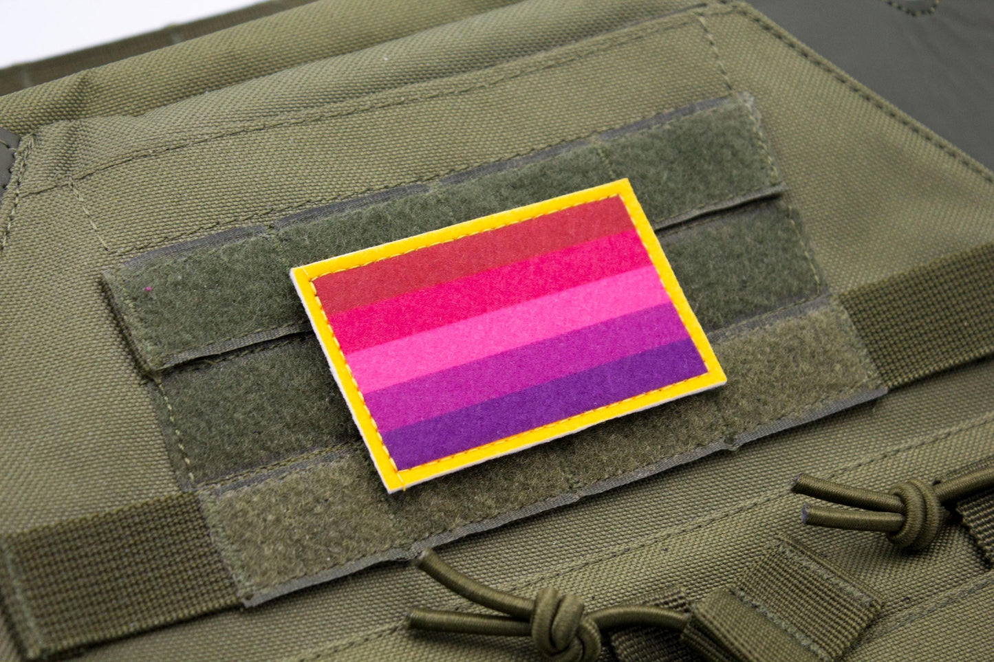 LGBTQ Aceflux flag hook and loop patch