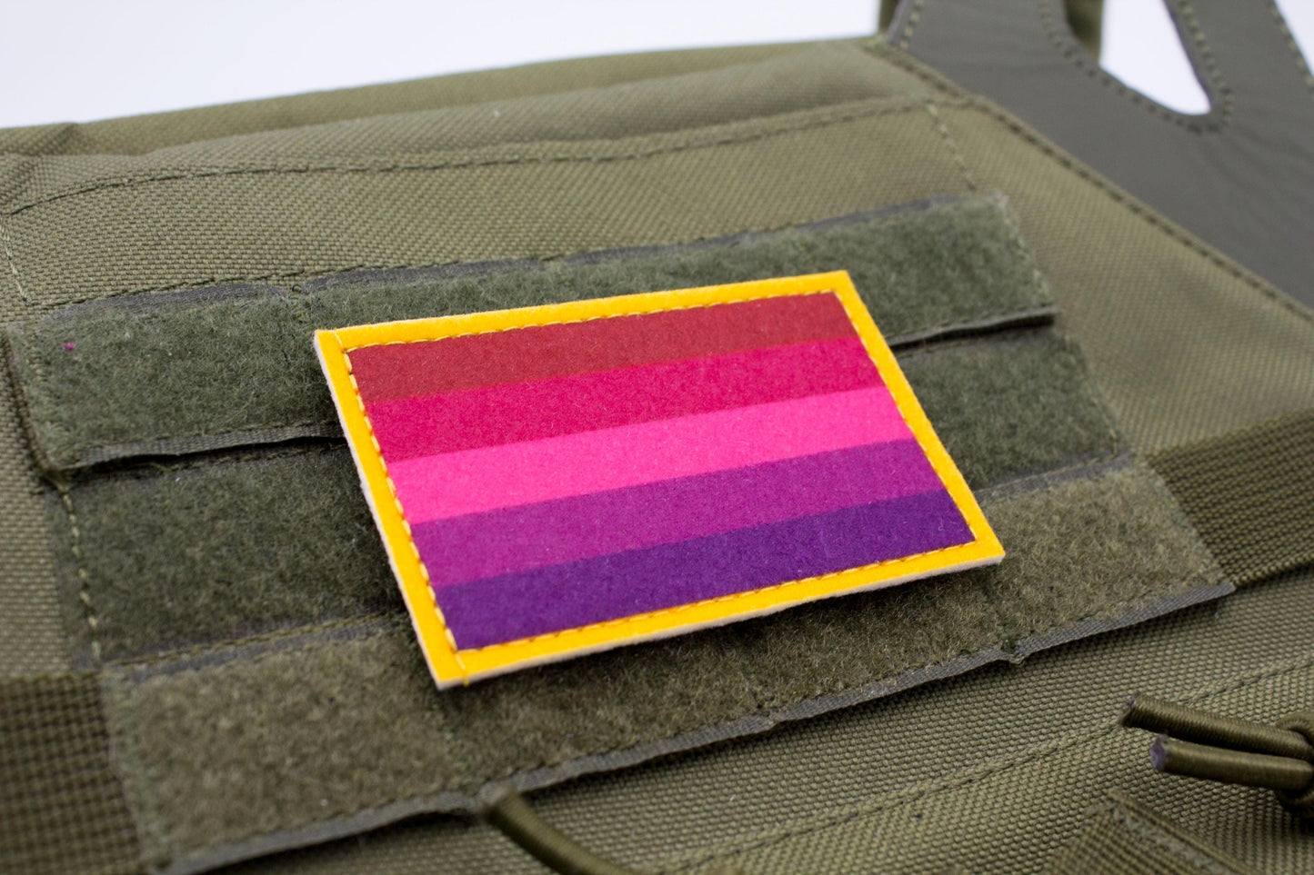 LGBTQ Aceflux flag hook and loop patch