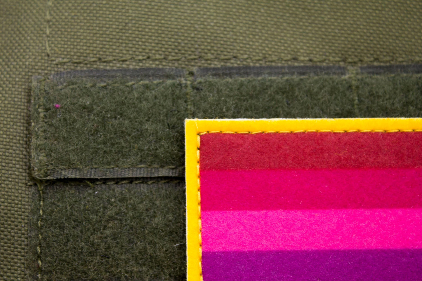 LGBTQ Aceflux flag hook and loop patch
