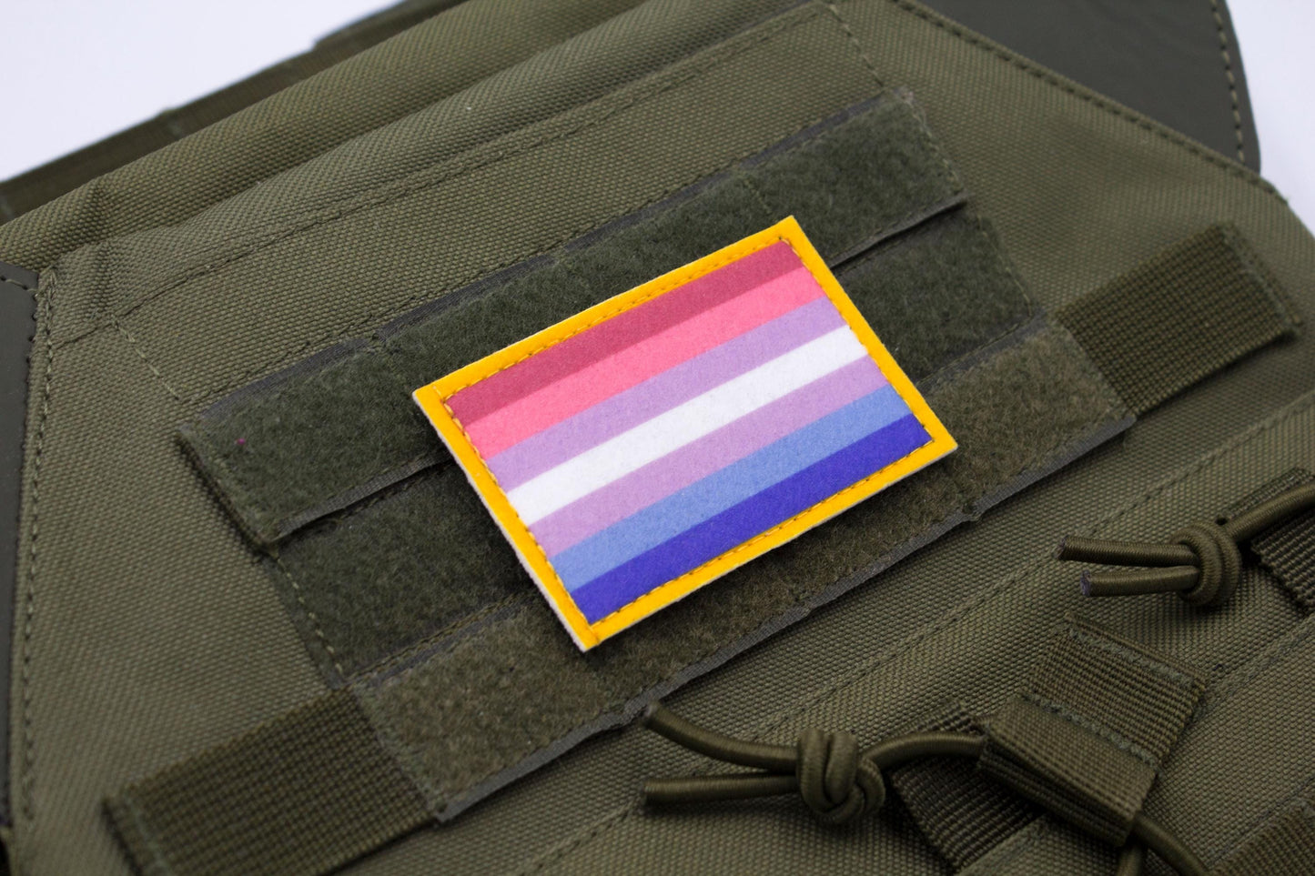 LGBTQ Bigender flag hook and loop patch
