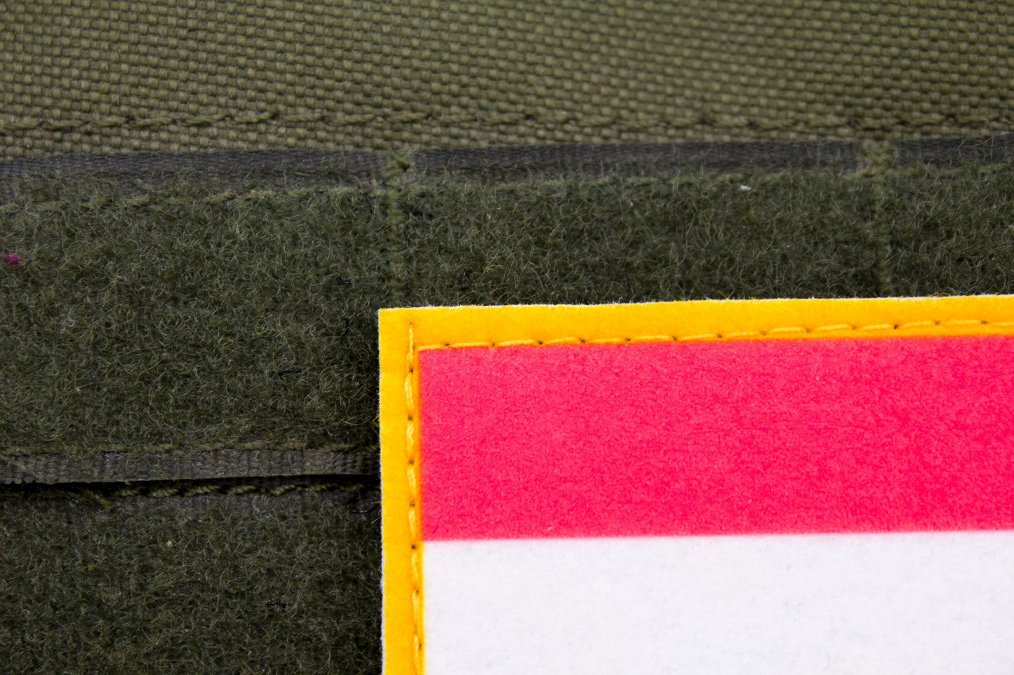 Netherlands flag hook and loop patch Vlag van Nederland