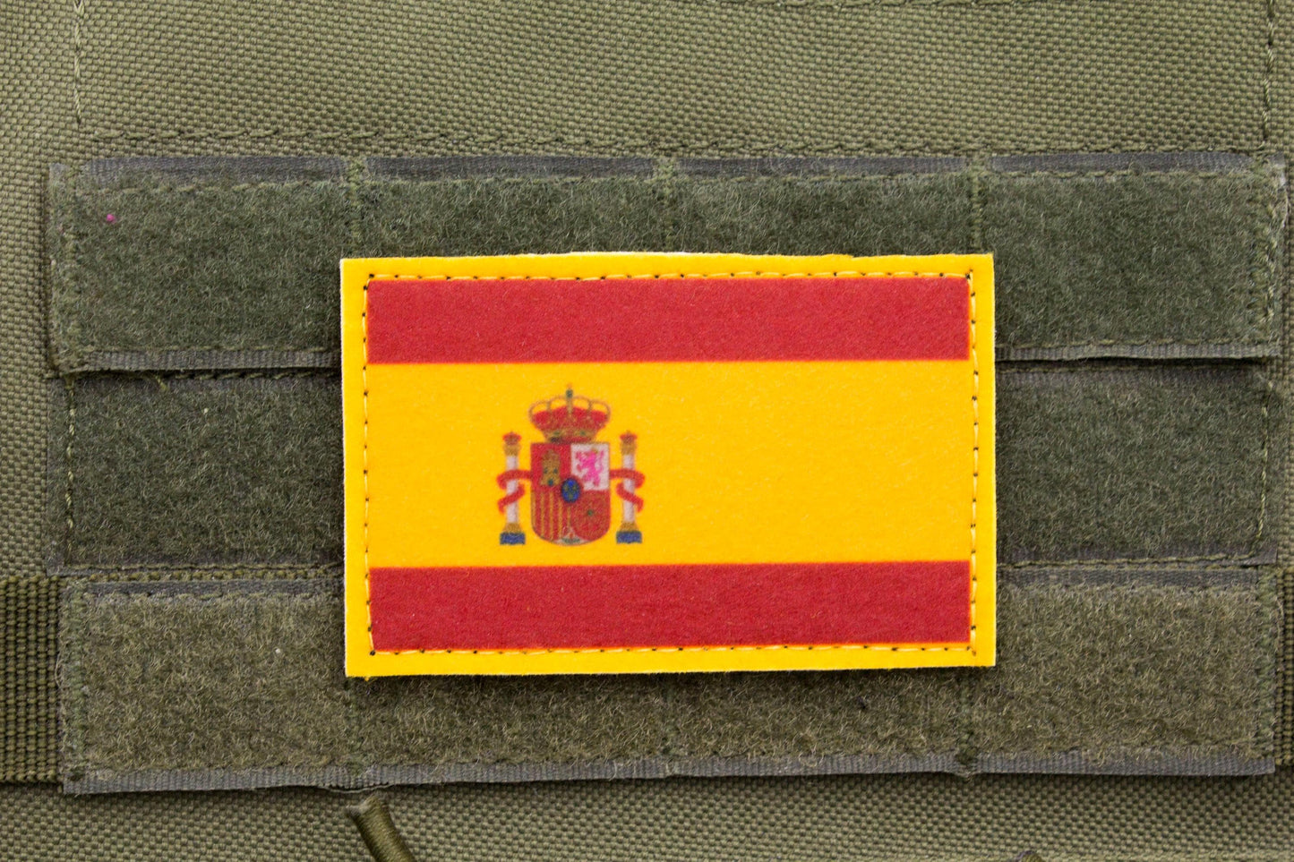 Flag of Spain hook and loop patch Bandera de España