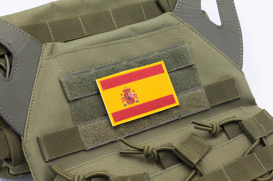 Flag of Spain hook and loop patch Bandera de España