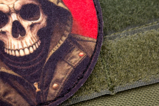 Stalker skull morale cosplay patch hook and loop