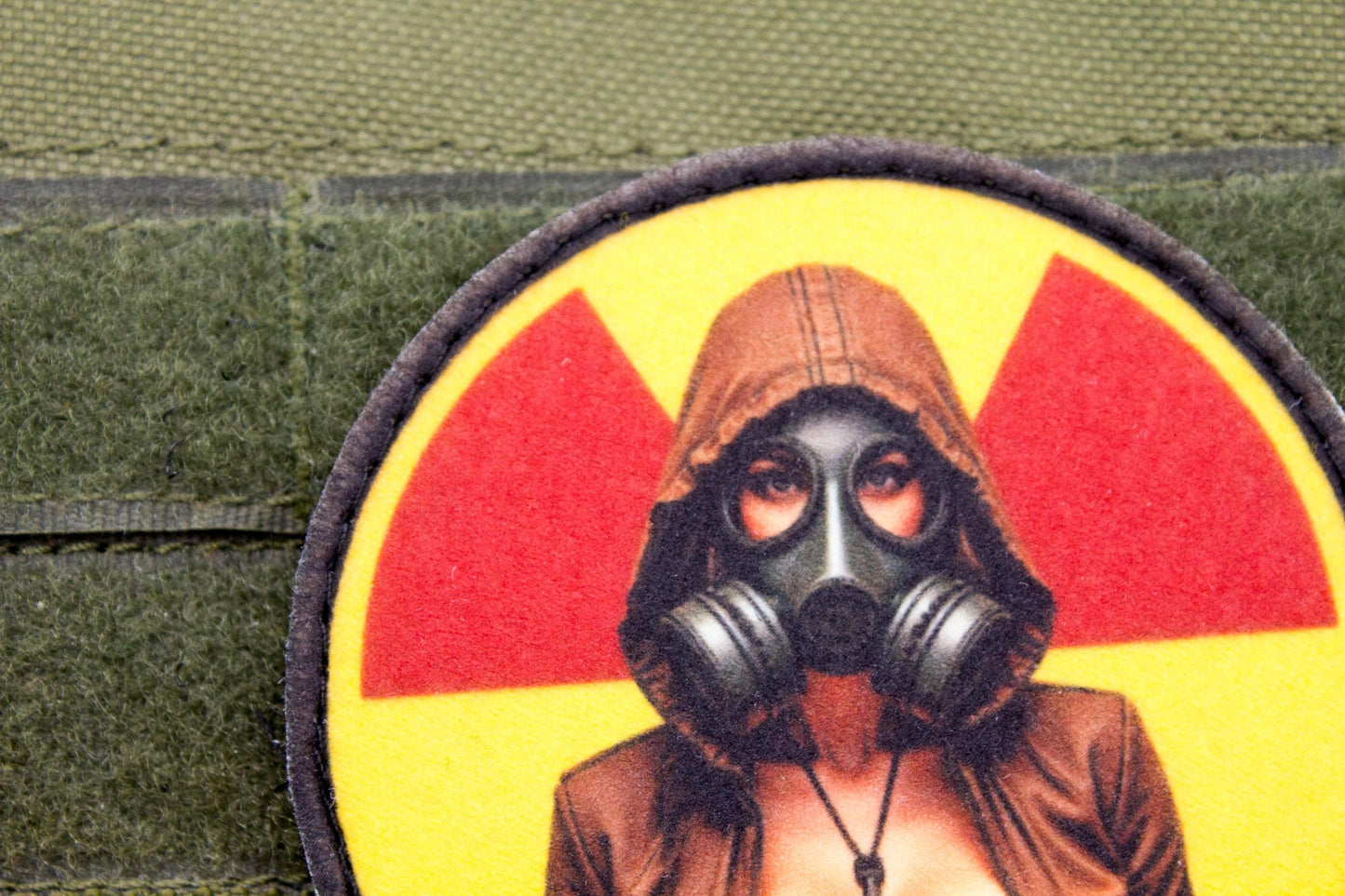 Stalker sexy girl cosplay hook and loop patch