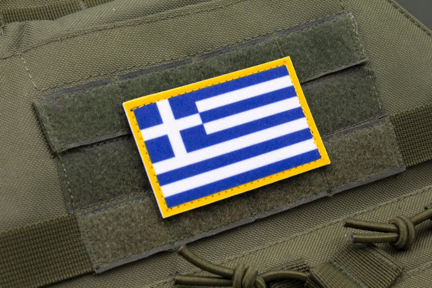 Greece flag hook and loop patch Σημαία της Ελλάδας