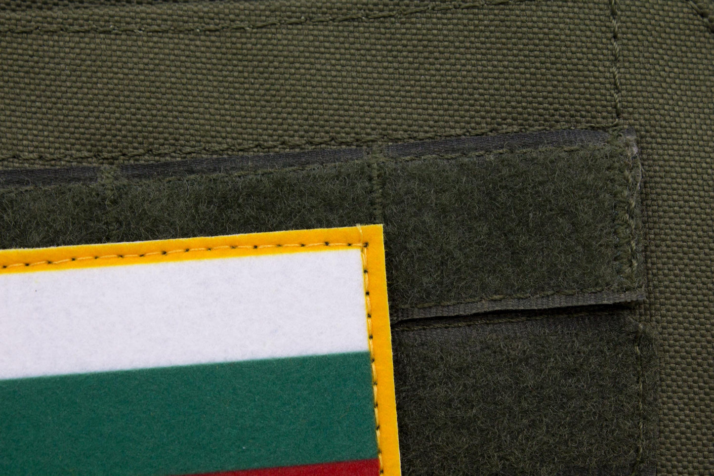 Bulgaria flag hook and loop patch Знаме на България