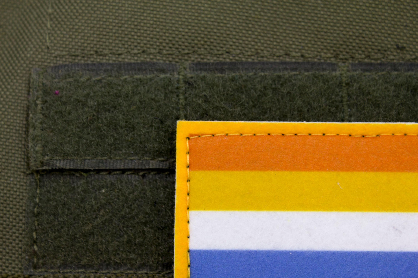 Aro Ace LGBTQ flag hook and loop patch