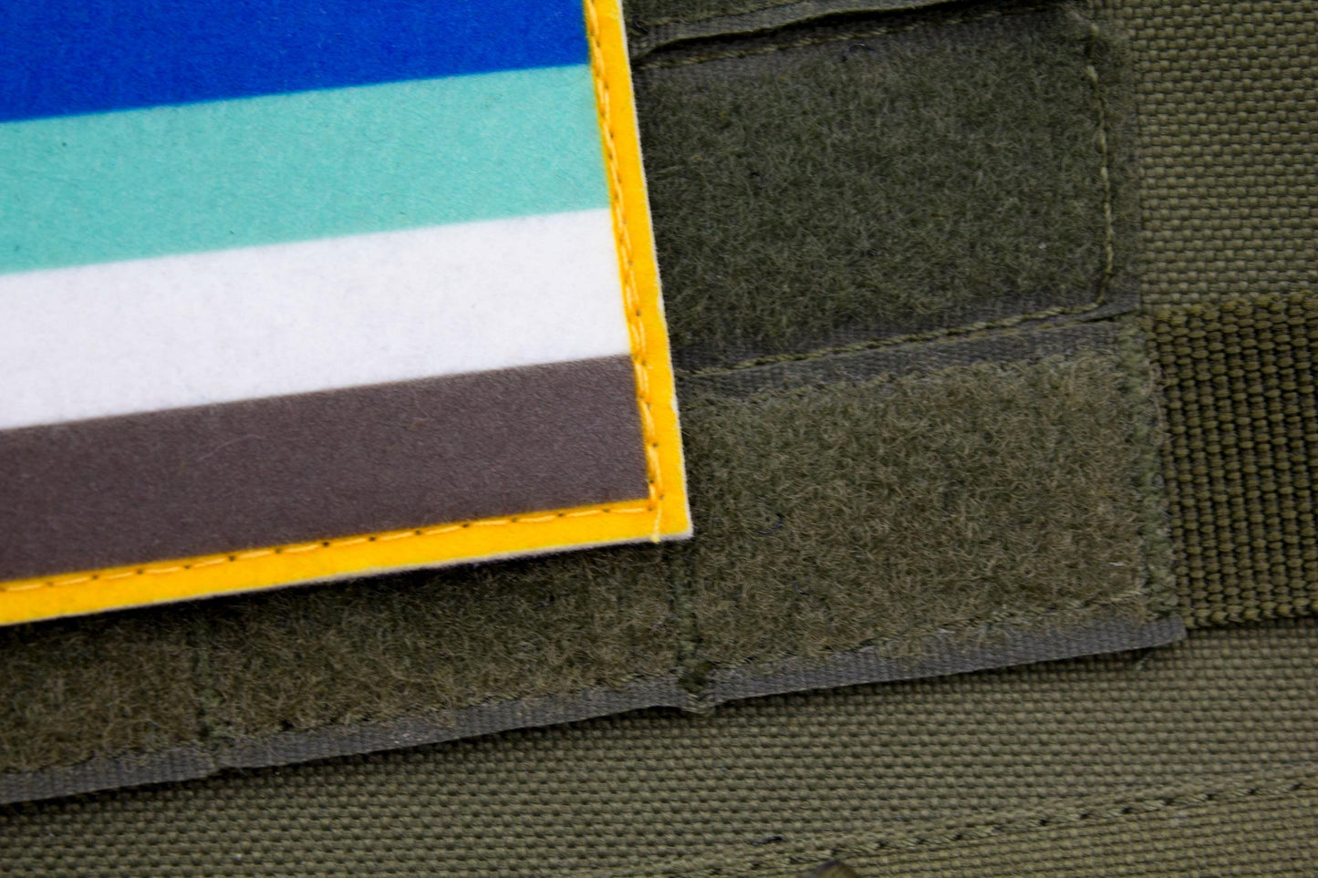 Fraysexuality LGBTQ flag hook and loop patch