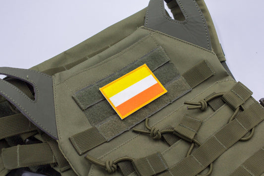 Maverique LGBTQ flag hook and loop patch