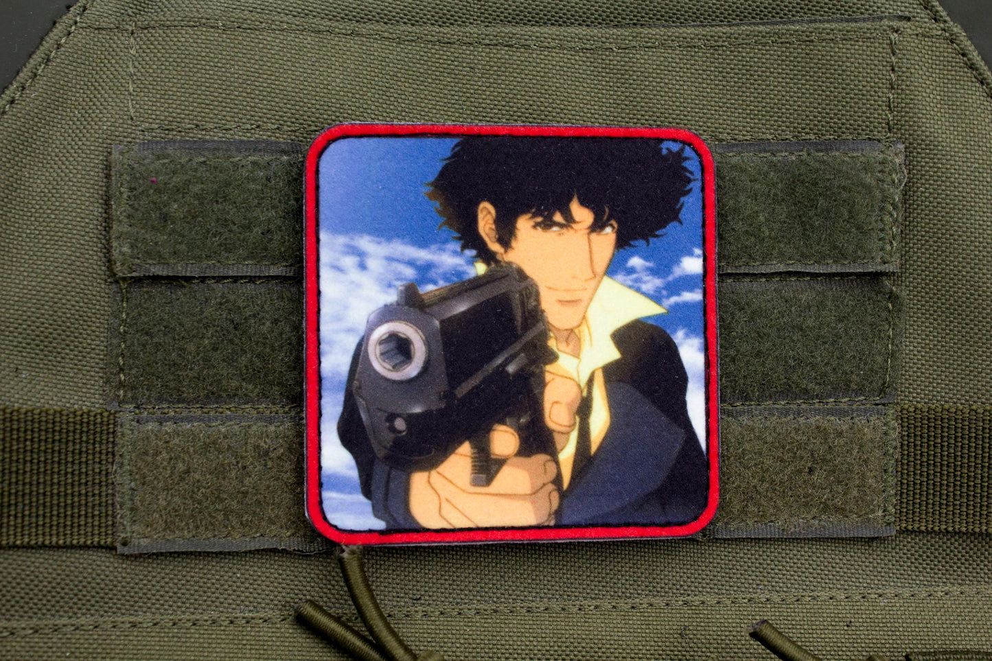 Anime Cowboy Bebop hook and loop morale patch