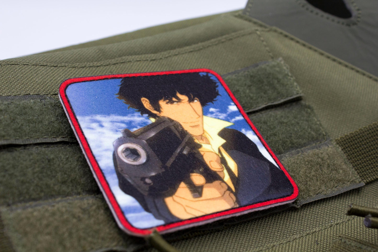 Anime Cowboy Bebop hook and loop morale patch