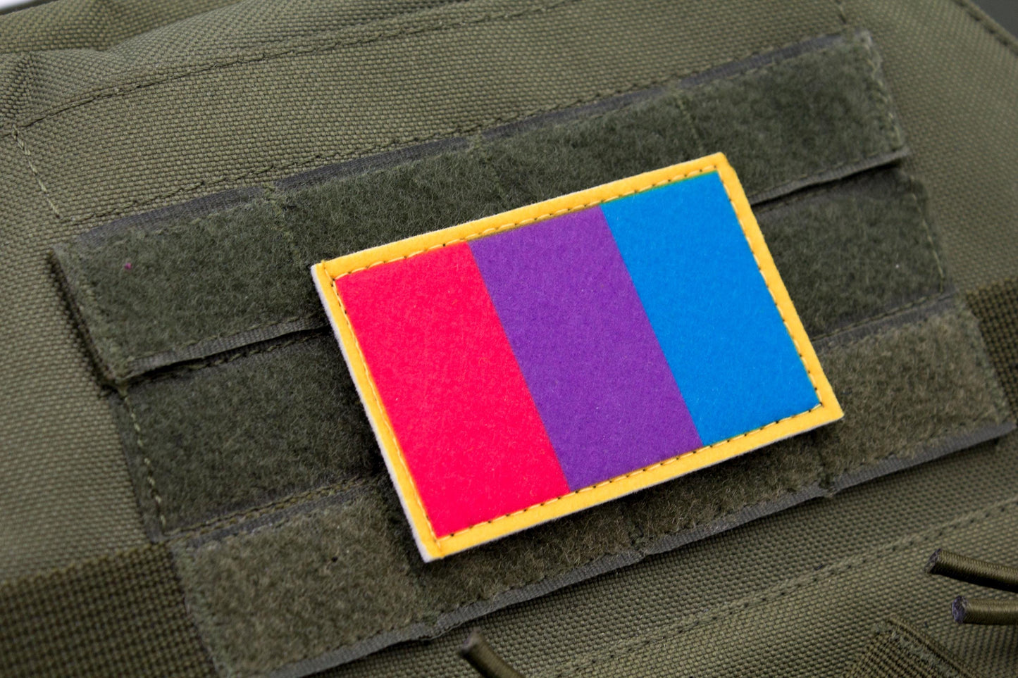 LGBTQ Androgynous flag hook and loop patch