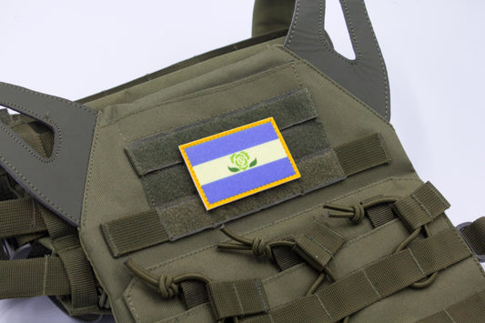 LGBTQ Achillean flag hook and loop patch