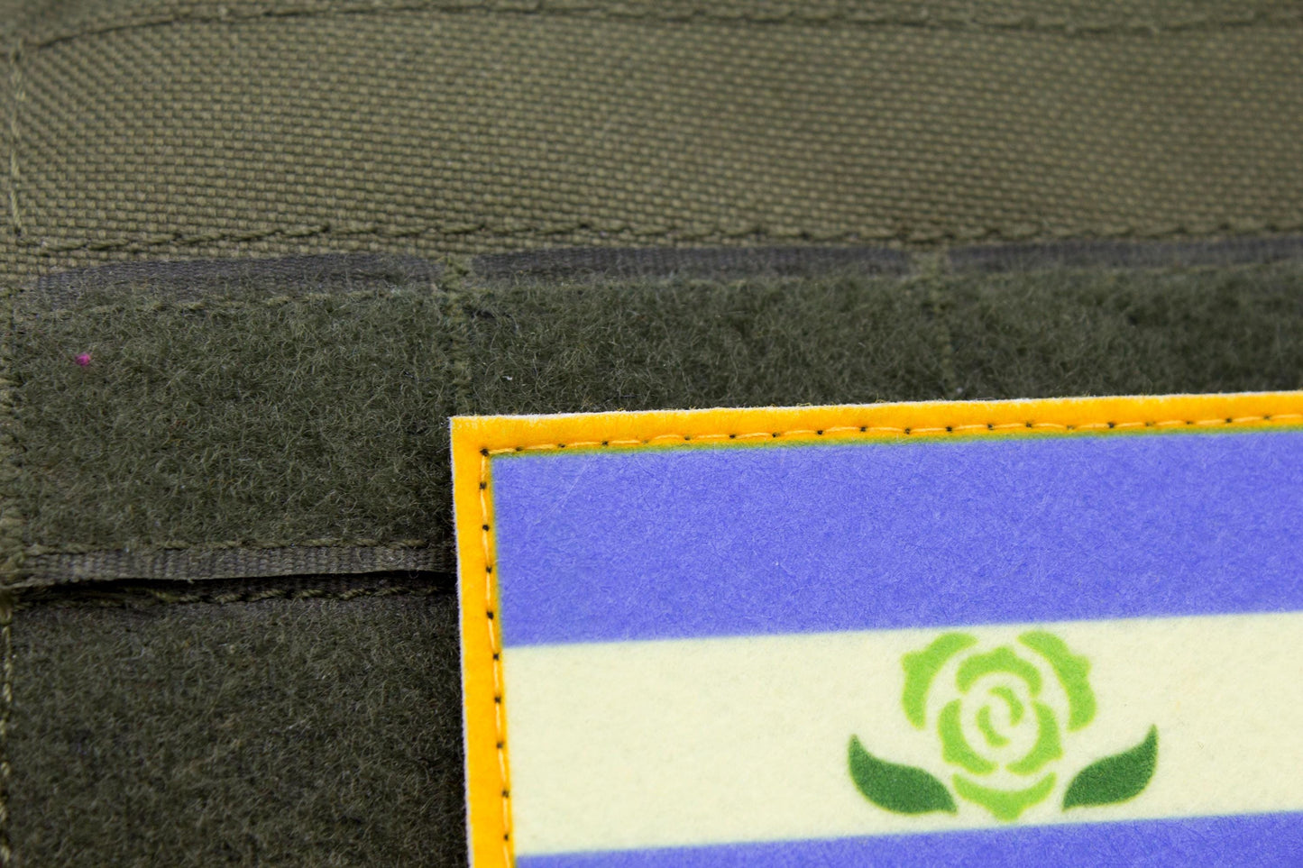 LGBTQ Achillean flag hook and loop patch