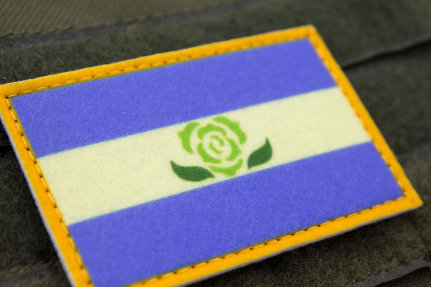 LGBTQ Achillean flag hook and loop patch