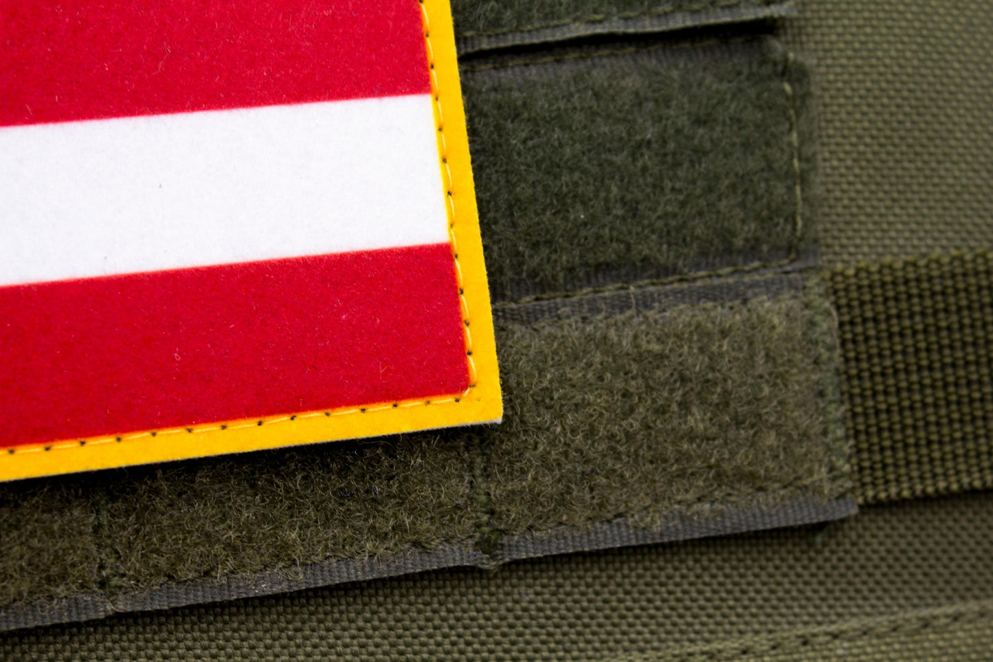 Austria flag hook and loop patch Flagge von Österreich