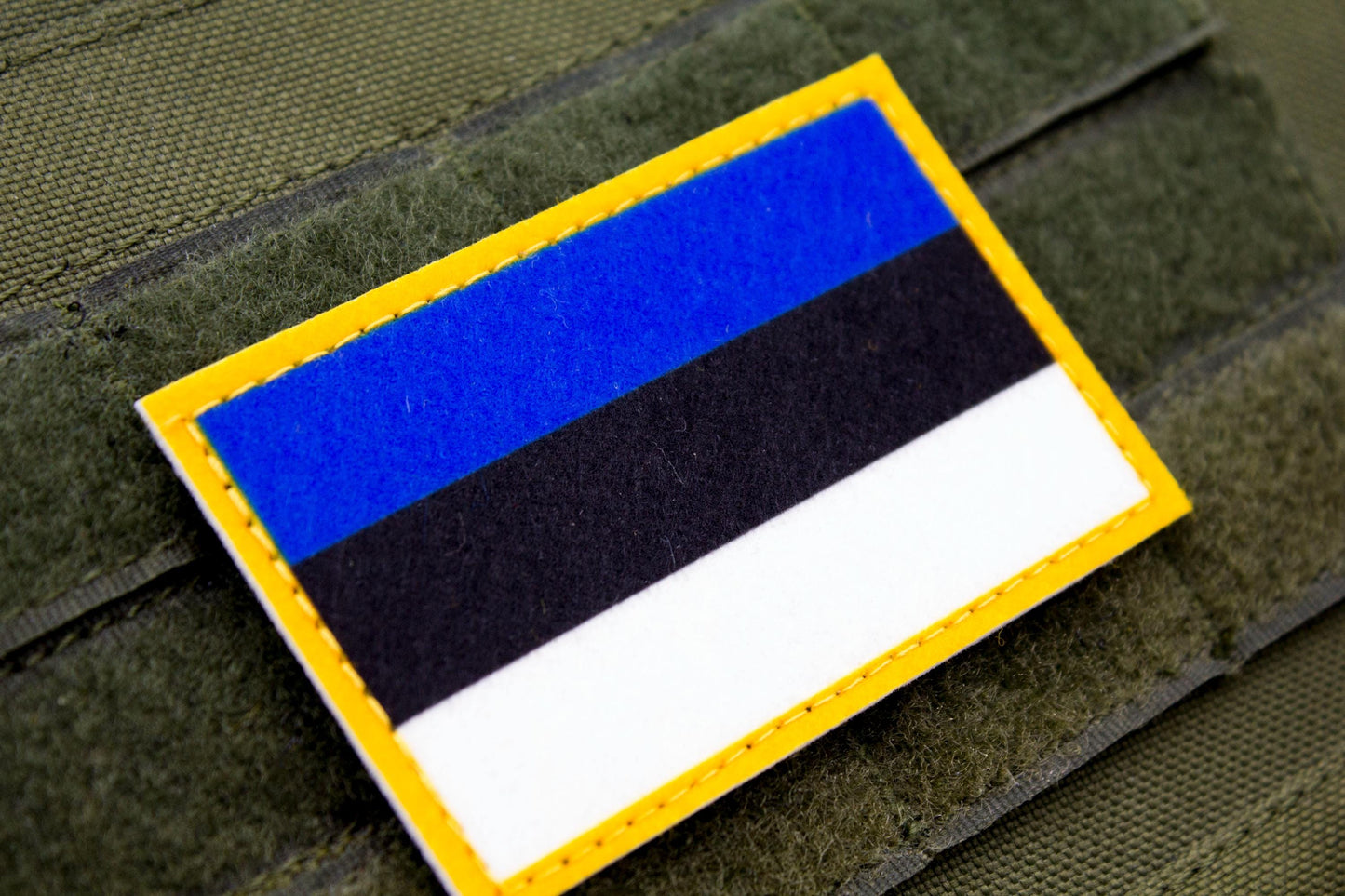Estonia flag hook and loop patch Eesti lipp
