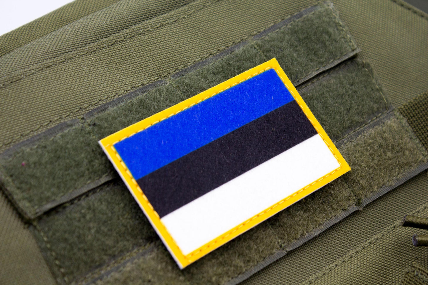 Estonia flag hook and loop patch Eesti lipp