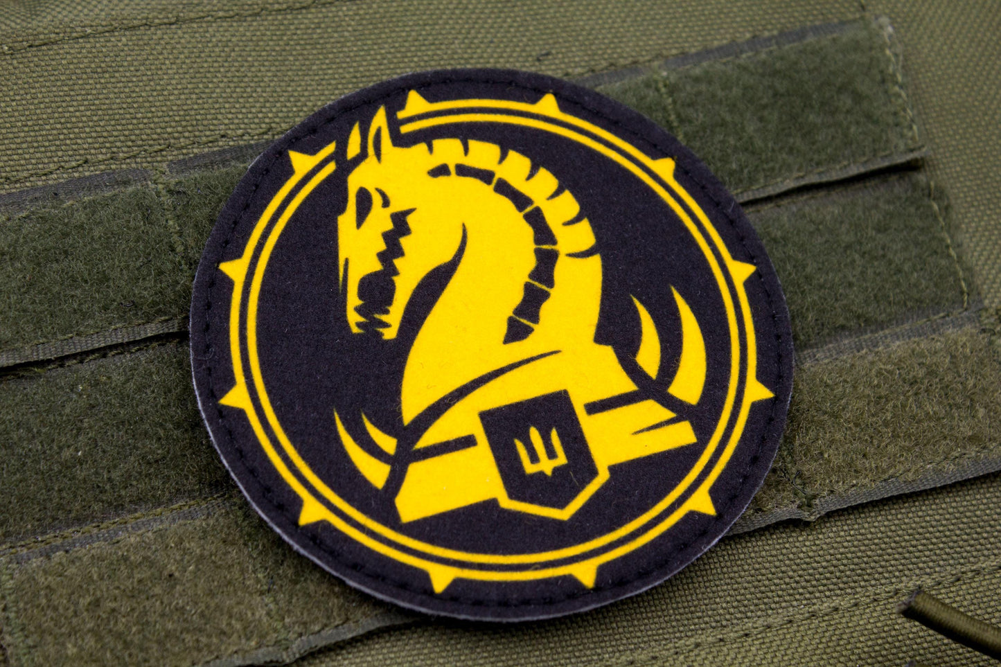 47th Mechanized Brigade Ukrainian hook and loop patch