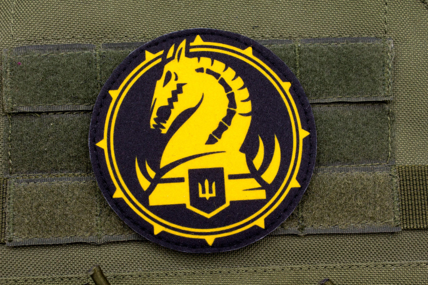 47th Mechanized Brigade Ukrainian hook and loop patch
