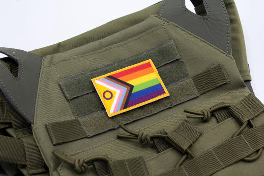 Progress pride flag NEW hook and loop patch