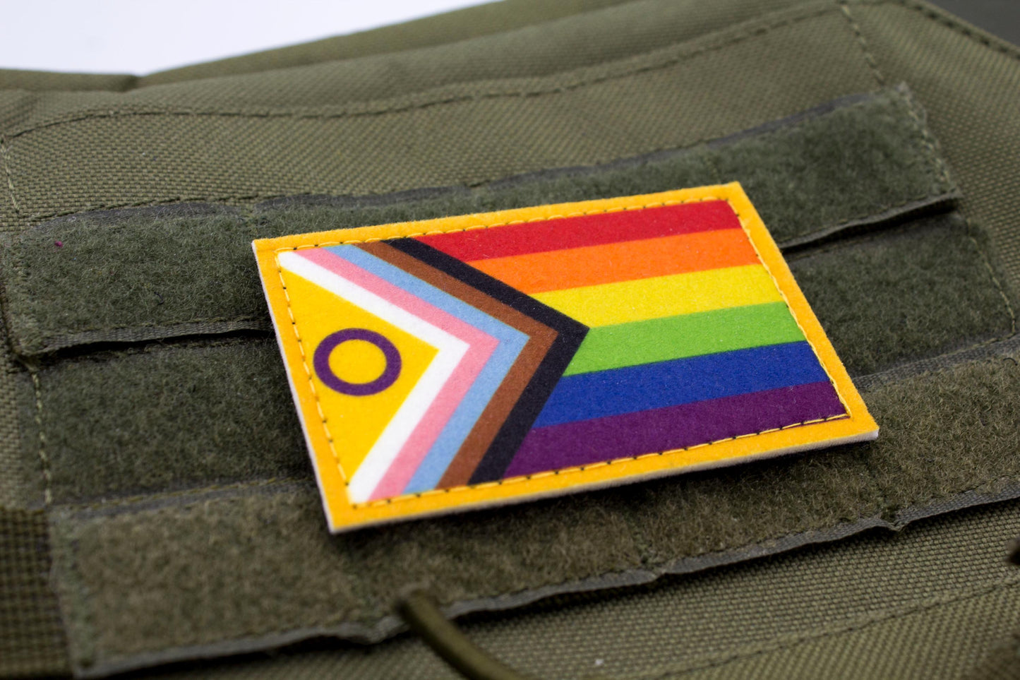 Progress pride flag NEW hook and loop patch