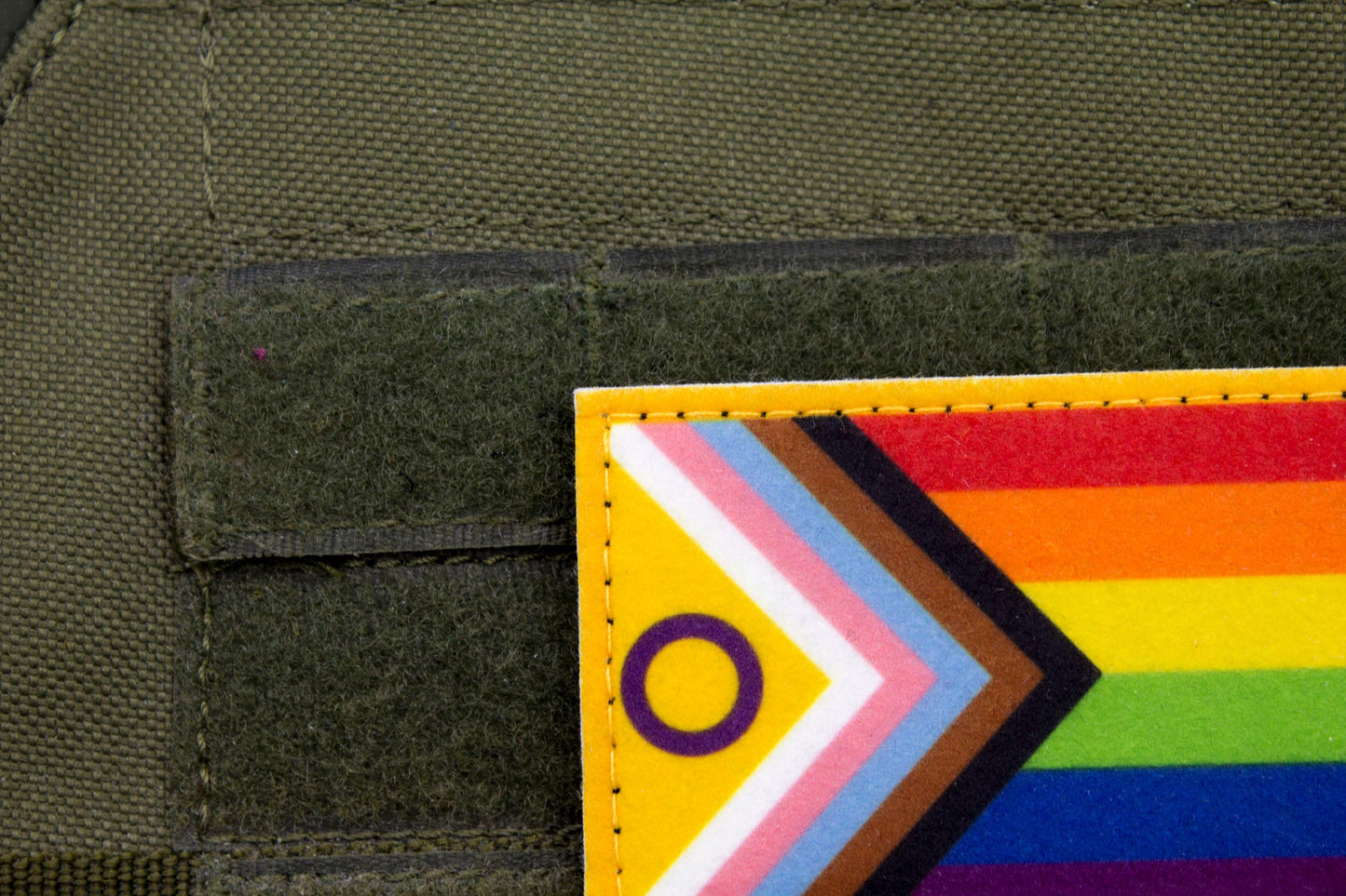 Progress pride flag NEW hook and loop patch
