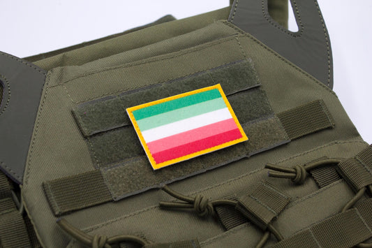LGBTQ Abrosexual flag hook and loop patch