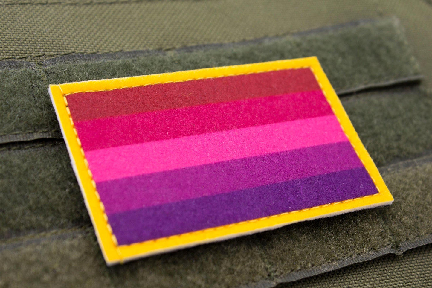LGBTQ Aceflux flag hook and loop patch