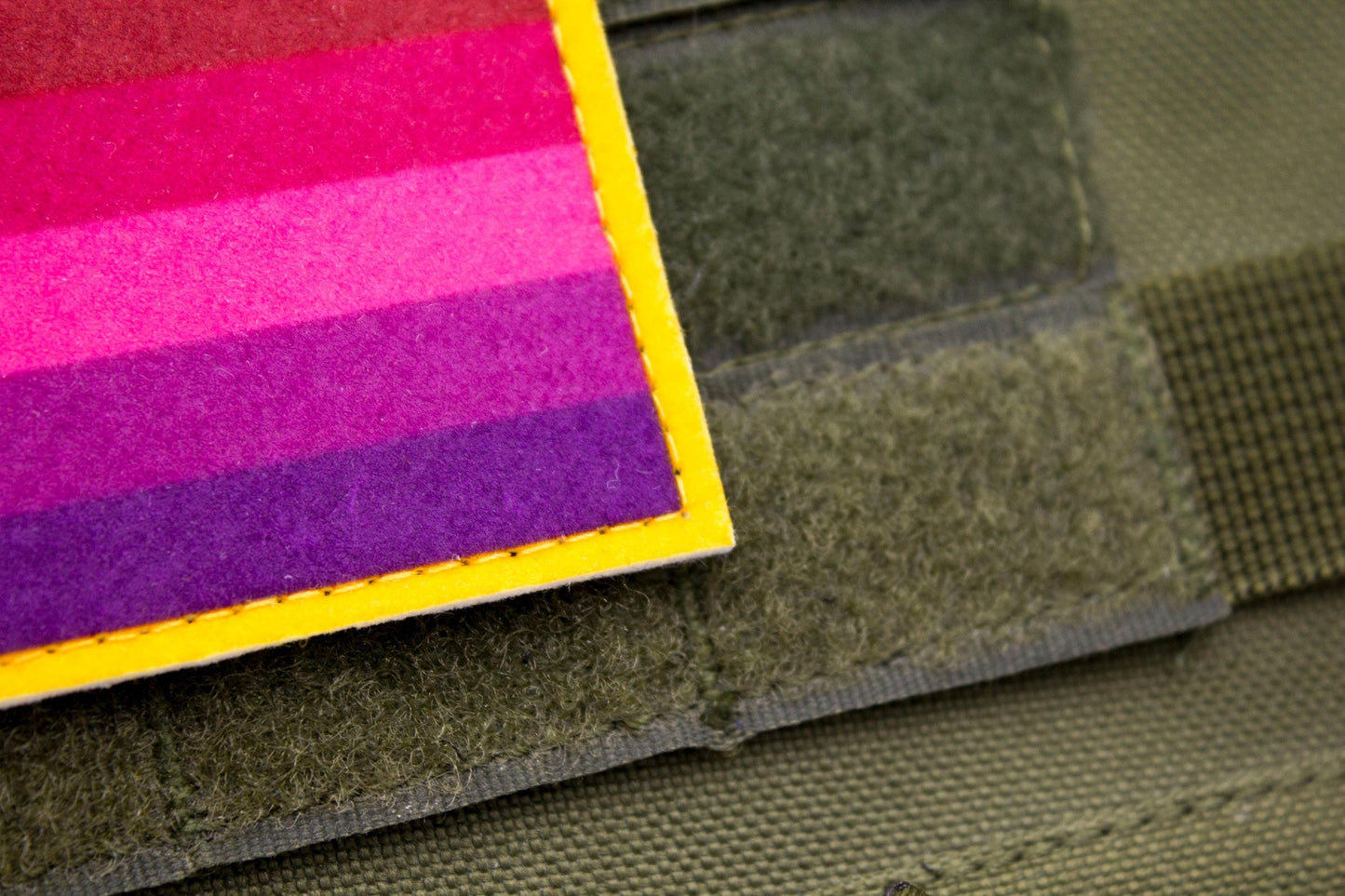 LGBTQ Aceflux flag hook and loop patch