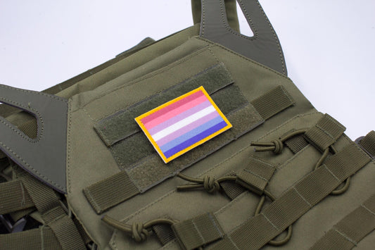 LGBTQ Bigender flag hook and loop patch