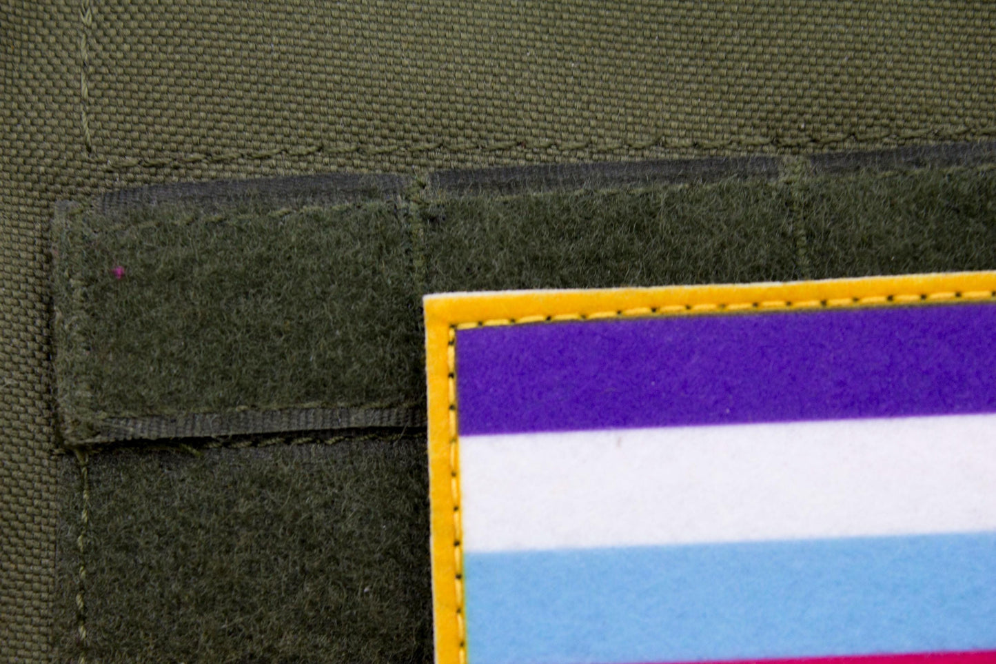 Multisexuality LGBT flag hook and loop patch