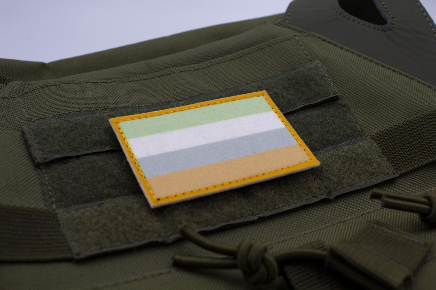 Unlabeled flag hook and loop patch