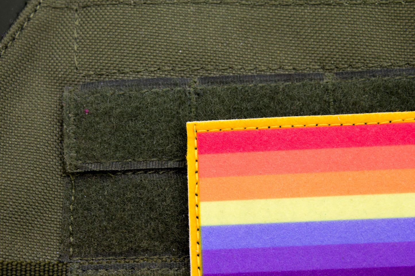 Xenogender flag hook and loop patch