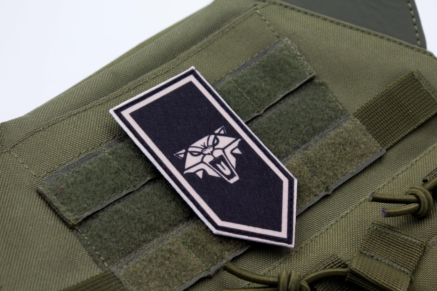 The Witcher Cat School cosplay hook and loop patch
