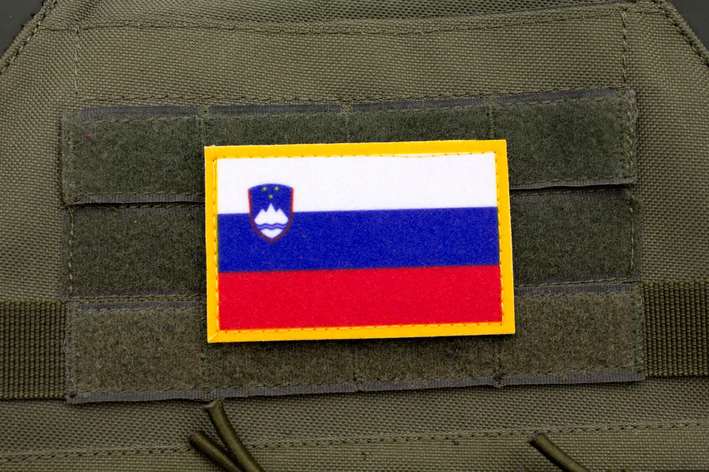Slovenia flag hook and loop patch Zastava Slovenije