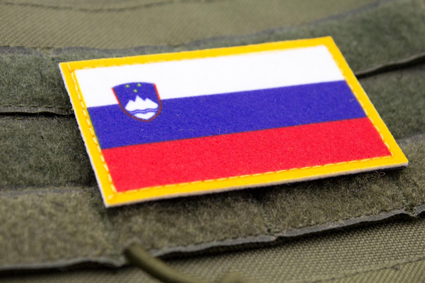Slovenia flag hook and loop patch Zastava Slovenije