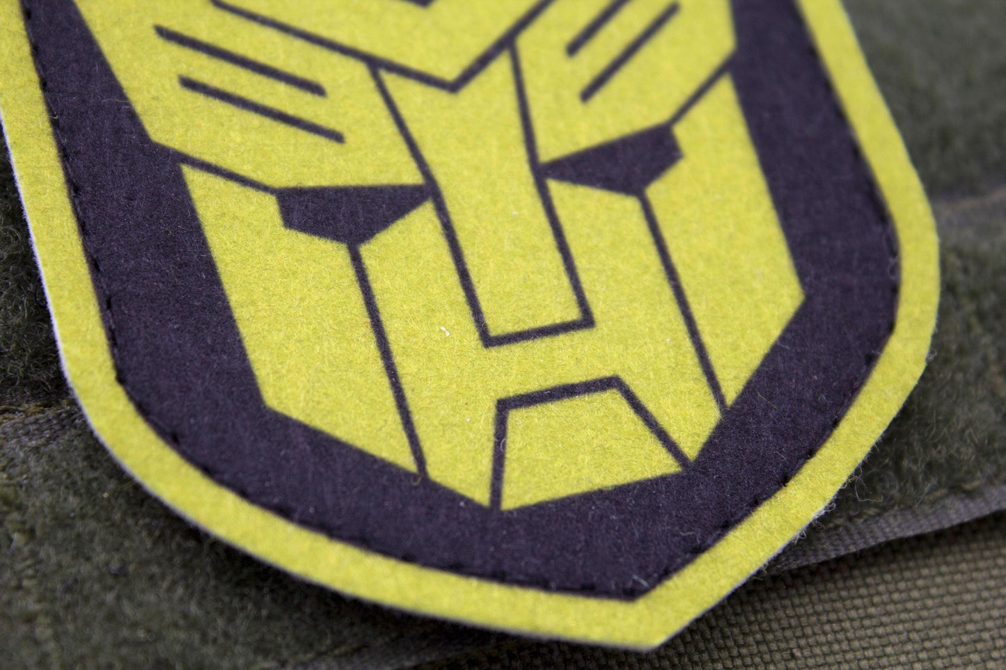 Autobot Transformers hook and loop morale patch Parody Fan Art