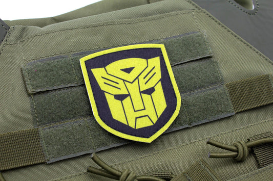 Autobot Transformers hook and loop morale patch Parody Fan Art