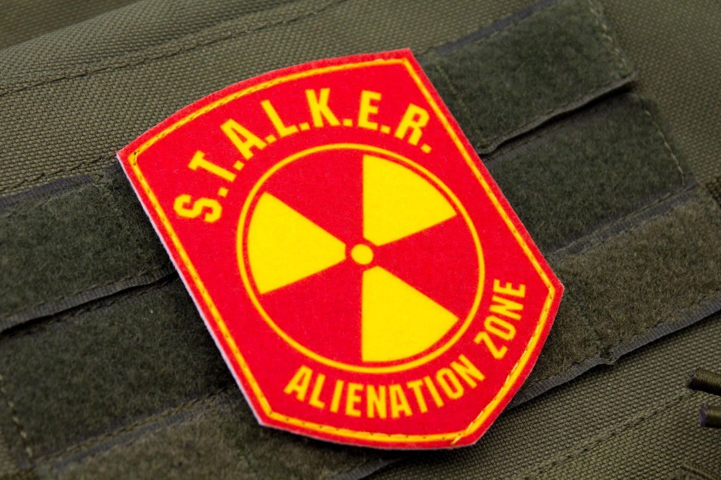 Stalker cosplay hook and loop morale patch