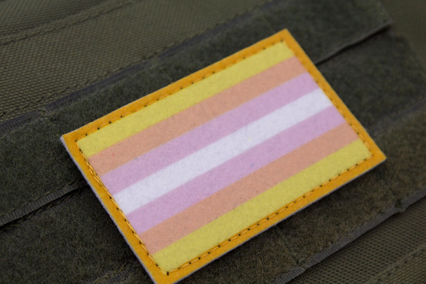 Pangender flag hook and loop patch
