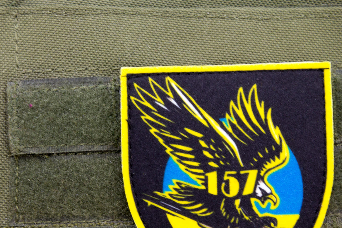 157th Artillery Division Ukrainian hook and loop patch