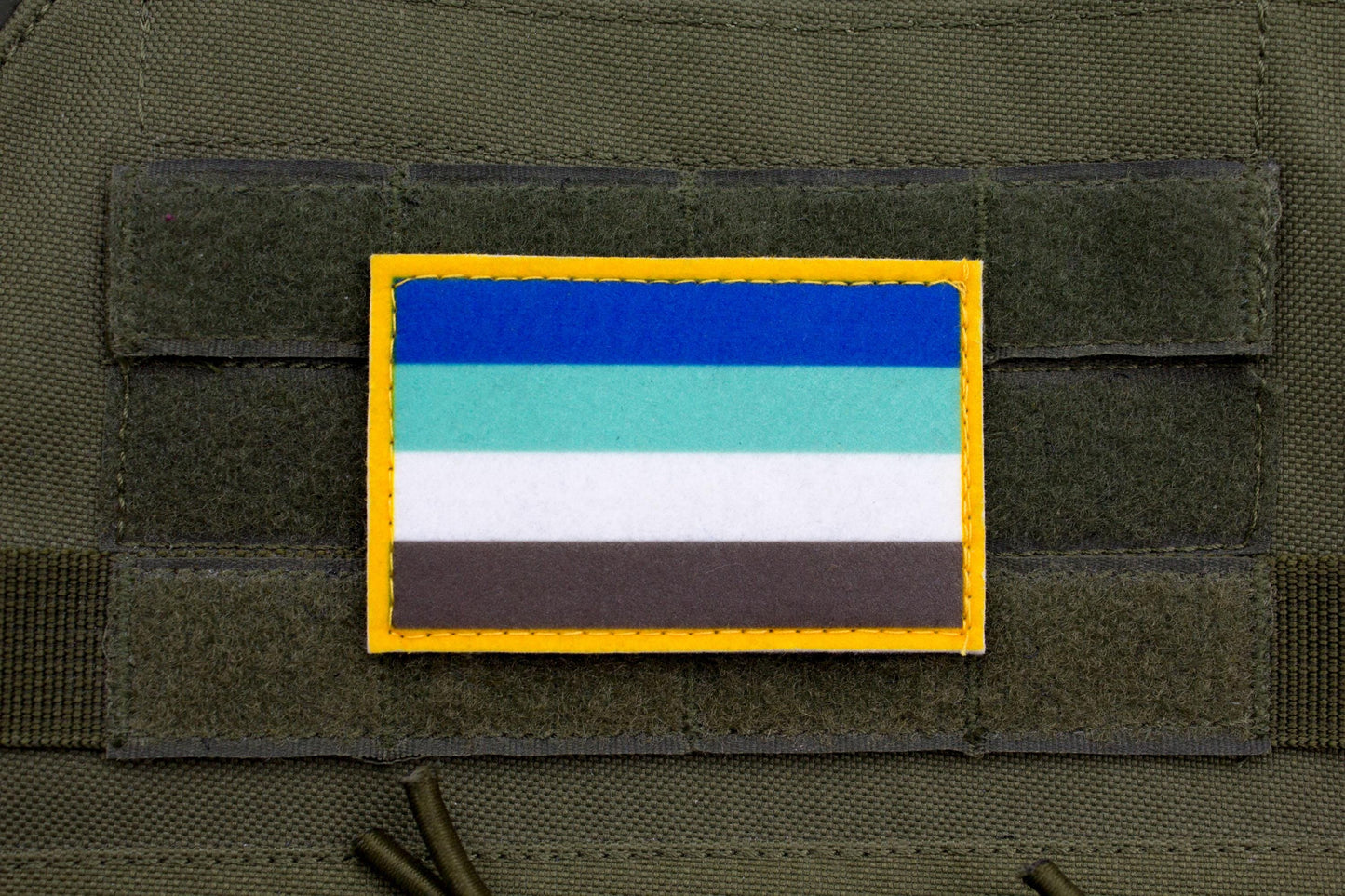 Fraysexuality LGBTQ flag hook and loop patch