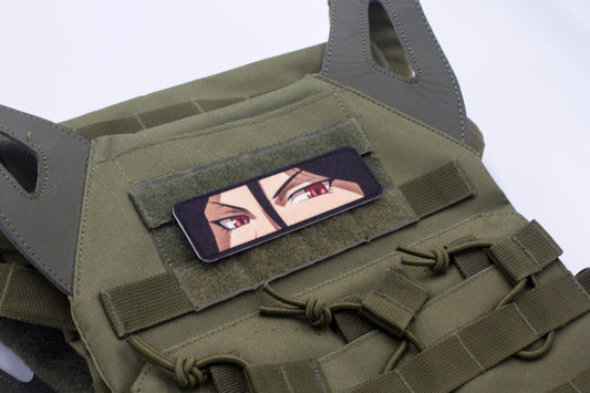 Lust eyes Fullmetal Alchemist anime hook and loop patch