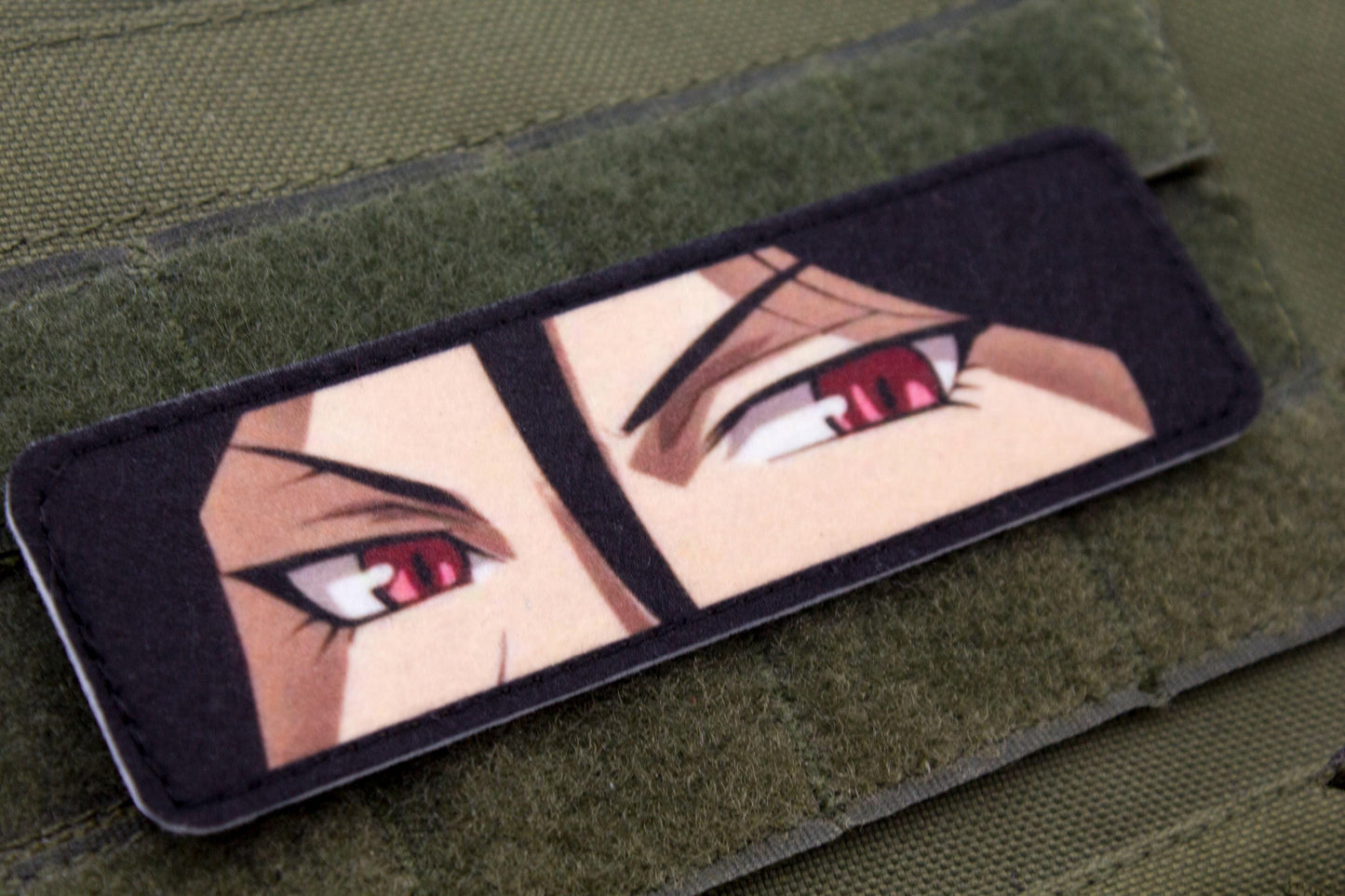 Lust eyes Fullmetal Alchemist anime hook and loop patch