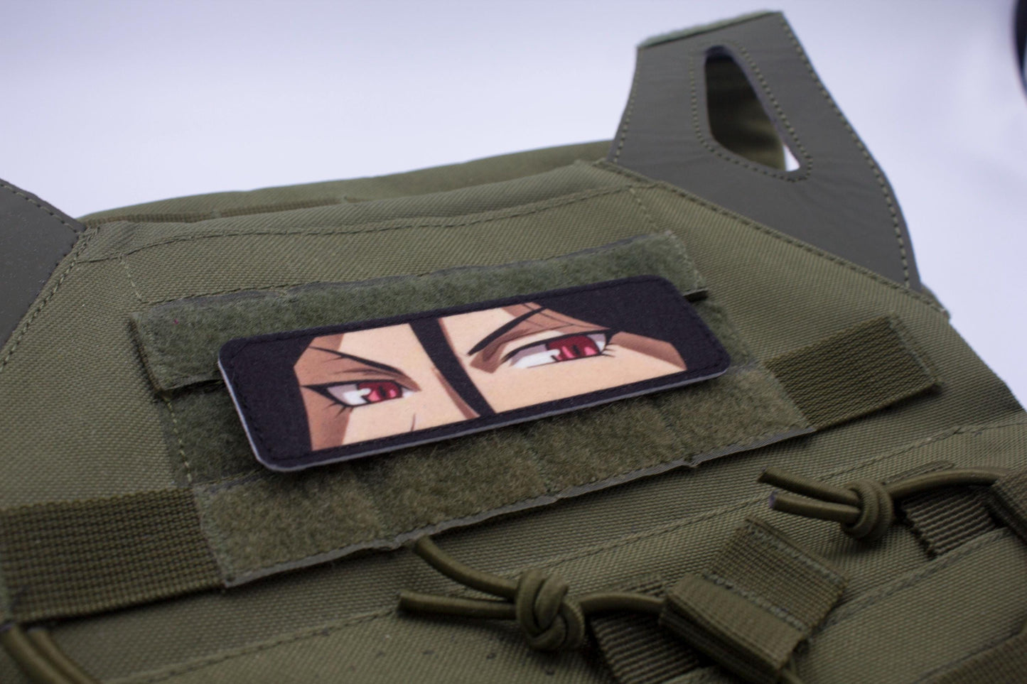 Lust eyes Fullmetal Alchemist anime hook and loop patch